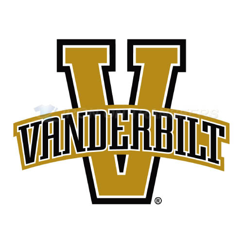 Vanderbilt Commodores Logo T-shirts Iron On Transfers N6791 - Click Image to Close